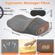 3-in-1 Heated Neck Massage Pillow with Eye Mask product