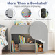 Elephant Shaped Children's Bookshelf product