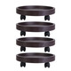 Plant Caddy with 360° Swiveling Wheels (4-Pack) product