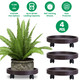 Plant Caddy with 360° Swiveling Wheels (4-Pack) product