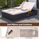 Outdoor Patio Daybed with 6-Level Adjustable Backrest product