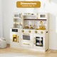 Kids Kitchen Play Set with Interactive Stoves and Accessories product