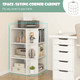 3-Tier Corner Toy Storage Organizer with USB Ports and Outlets product