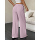 Women's Casual Low Waisted Linen Palazzo Pants product