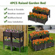 Raised Garden Bed (4-Pack) product
