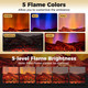 26” Wi-Fi Infrared Quartz Electric Fireplace with 5-Frame Colors product