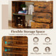 L-Shaped Desk with Power Outlet and Adjustable Shelf product