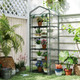 Portable Mini Greenhouse with Roll-up Door product