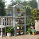 Portable Mini Greenhouse with Roll-up Door product