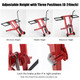 Lawn Mower Lift with Brake Pullers product