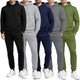 Men's Soft Fleece Cotton Blend Pullover Hoodie and Jogger Set product