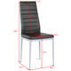 PU Leather Dining Side Chairs (4-Pack) product