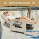 Outdoor Reclining Patio Chair with Flip Table product