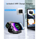 Impuvers 3 in 1 Magnetic Foldable Wireless Charging Station product