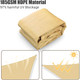 Yescom 25-foot Triangle Sun Shade product