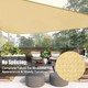 Yescom 25-foot Triangle Sun Shade product