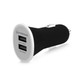 Dual USB 2.4A Rubberized Vehicle Charger product