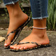 Women's Leopard Print Flip Flops product