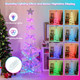 7ft Outdoor Spiral Pre-Lit Christmas Tree with LED Lights product