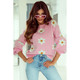 Mariah Floral Pattern Drop Shoulder Sweater product
