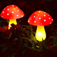 Solar Powered Mushroom Garden Lights  product