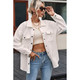 Rosalie Textured Flap Pocket Buttoned Shacket product