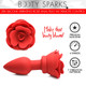 Booty Sparks 28x Rose Anal Plug Vibrator product