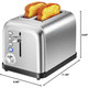 Cook N Repeat Extra-Wide 2-Slice Toaster product