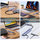7-in-1 Aluminum USB C & USB Hub (2-Pack) product