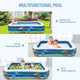 Funavo Sandy Beach 3-Layer Swimming Pool  product