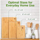 3-Piece Bamboo Cutting Board Set product