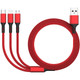 3-in-1 USB Nylon Braided Fast Charger Cable product