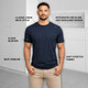 Men's Casual Crew Neck T-Shirt (4-Pack) product
