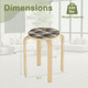 Round Stacking Stool (4-Pack) product