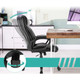 Big & Tall Adjustable High Back Leather Office Chair product
