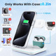 Waitiee 3-in-1 Wireless 15W Fast Charging Station for Apple Devices product