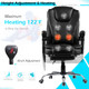 Ergonomic Reclining Office Chair with Optional Footrest product