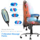 Ergonomic Reclining Office Chair with Optional Footrest product