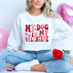 My Dog is my Valentine  Graphic Sweatshirt product
