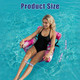 Inflatable Pool Hammock Lounge Chair (2‑Pack) product