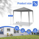 Small Canopy Tent with 4 Side Walls product