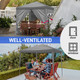 Small Canopy Tent with 4 Side Walls product