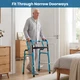 One-button Folding Adjustable Height Walker product