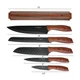 Le Regalo 5 Piece Kitchen Knife Set with Magnetic Holder product