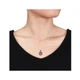 3.08 Carat (ctw) Amethyst Pendant Necklace In Sterling Silver product