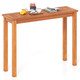 Outdoor Indoor Dining Table With Slatted Tabletop product