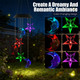Solar Color-Changing  Moon & Star Wind Chime (1 or 2-Pack) product