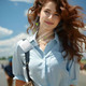 Mini Under Shirt Fan with Belt Clip product