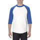 Alstyle Classic Raglan 3/4 Sleeve T-Shirt (Small) product