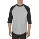 Alstyle Classic Raglan 3/4 Sleeve T-Shirt (Small) product